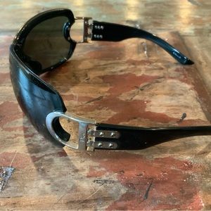 DIOR black shield sunglasses